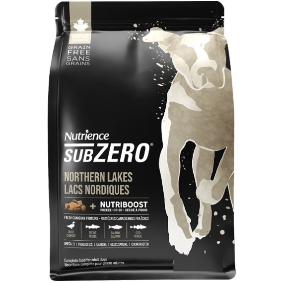 Nutrience SubZero 冷凍脫水鮮鴨肉 無穀物鴨肉+魚 全犬配方 22LB [D6243] *新包裝*