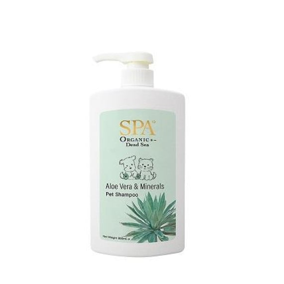 SPA - 蘆薈死海鹽潔毛啫喱 Aloe Vera & Eucalyptus Pet Minerals Shampoo (800ml) [P012]