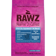 RAWZ 無穀物低溫烘焙 三文魚+脫水雞肉+白肉魚 貓糧 7.8LB