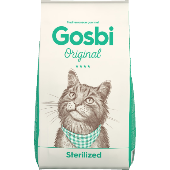 Gosbi 絕育及體重控制護理蔬果成貓配方 03kg