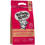 Meowing Heads [MHS4] - 全天然成貓配方 So-Fish-Ticated Salmon 4kg (胭紅色)