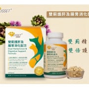 Cosset愛寵健 CS0095A 雙薊護肝及腸胃消化配方 貓狗適用 90粒