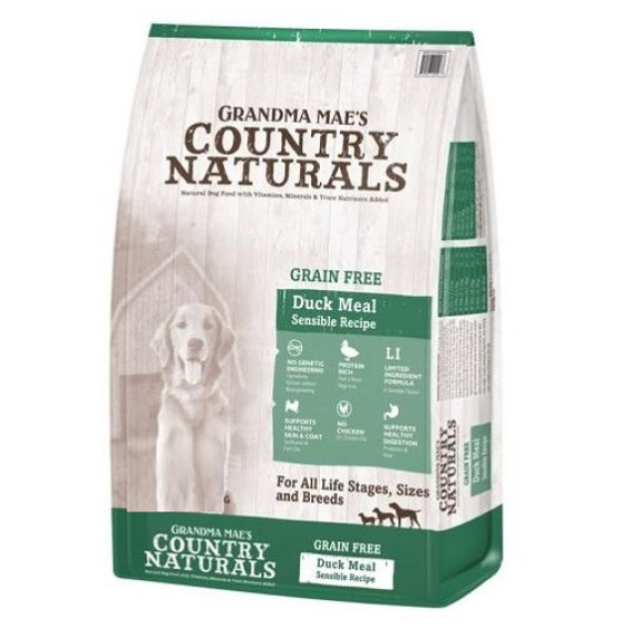 Country Naturals CN0219 - 無穀物全犬種防敏鴨肉精簡配方 23lb