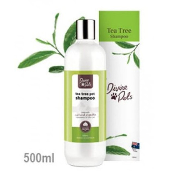 Divine Pets - Tea Tree Sampoo 極致清爽洗毛液  500ml | 大支