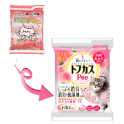 W之爽快 Pee Peach Cat Litter 爽快桃味豆腐渣貓砂 7L (粉紅)