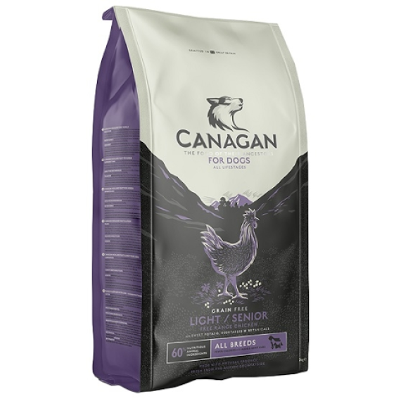 Canagan [GLC 2] - 原之選 無穀物狗糧減肥老犬配方 02kg