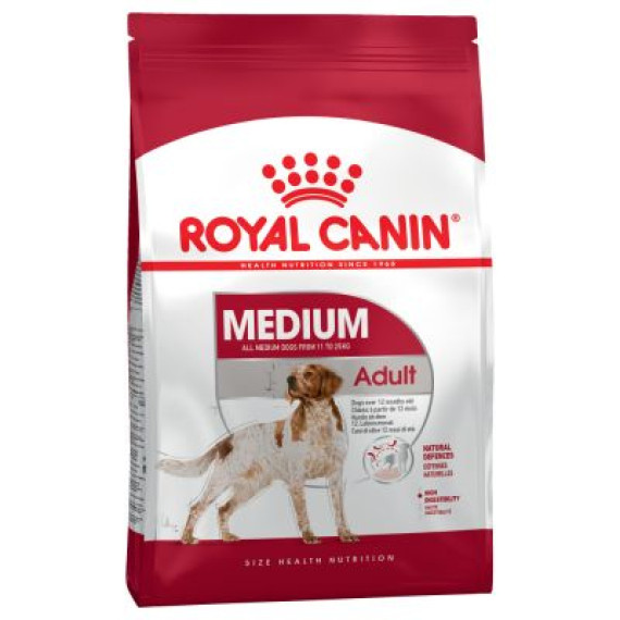 Royal Canin 健康營養系列 - 中型成犬 營養配方 *Medium Adult* 狗乾糧 04kg [3004040011] *新包裝*