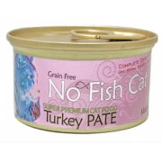 No Fish Cat 單一蛋白系列  Turkey Pate 火雞滋味 (肉醬) 貓罐頭 85g [NFC85TU]