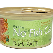 No Fish Cat 單一蛋白系列 Duck Pate 鴨肉滋味(肉醬) 貓罐頭 85g [NFC85DU]