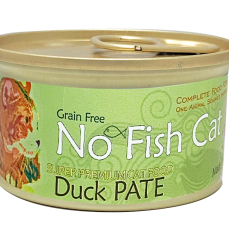 No Fish Cat 單一蛋白系列 Duck Pate 鴨肉滋味(肉醬) 貓罐頭 85g [NFC85DU]