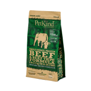 PetKind Single Animal Protein Beef & Beef Tripe 無穀物單一 牛草胃及牛肉 配方狗糧 06lb (金邊深綠)