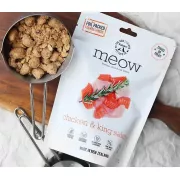 MEOW - Chicken & King Salmon Recipe 紐西蘭 低溫凍乾*雞肉 & 帝王三文魚* 貓糧 280g [NZ-MFD280CS]