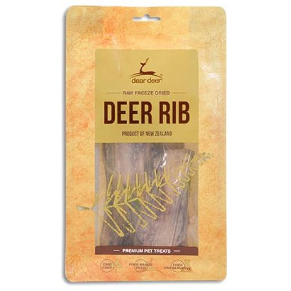 Dear Deer (Dried Deer Rib) 脫水鹿肋骨 100g