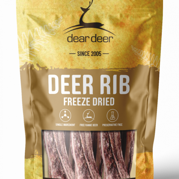 Dear Deer (Dried Deer Rib) 脫水鹿肋骨 100g