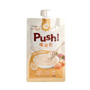 Push! 噗滋包 - 365營養滿分 *三文魚+吞拿魚* 成貓主食肉泥 110g [PH01] [新包裝] **新舊包裝隨機發送**