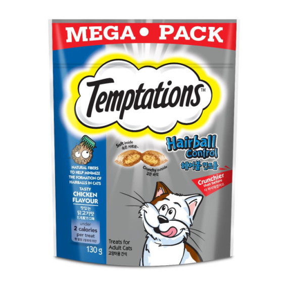 偉嘉 Temptations 貓小食化毛配方口味 130g [002608 / 10246857]