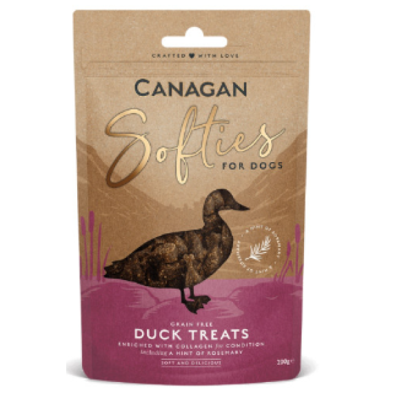 Canagan  膠原蛋白DUCK 鴨肉粒 狗小食200g 