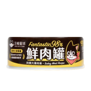 汪喵星球 [FM100 / FM110] - 貓用98%鮮肉無膠主食罐 - 田園火雞 80g