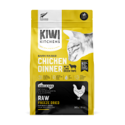 Kiwi Kitchens - 凍乾全貓糧 – 穀飼雞肉配草原羊肉  610g (黃)