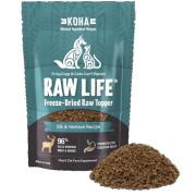 Koha Raw Life 凍乾生頂級麋鹿和鹿肉配方 8 oz 袋裝  貓狗食用 [KDFT8EV]