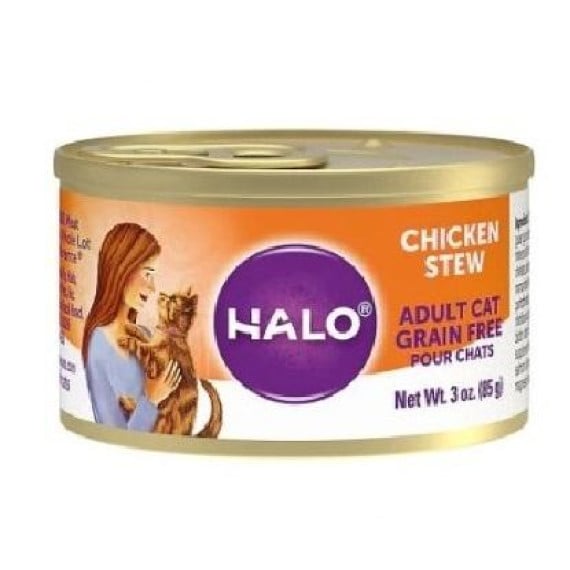 HALO 成貓罐頭 Chicken Stew 無穀野生雞肉主食罐 3oz (30050)